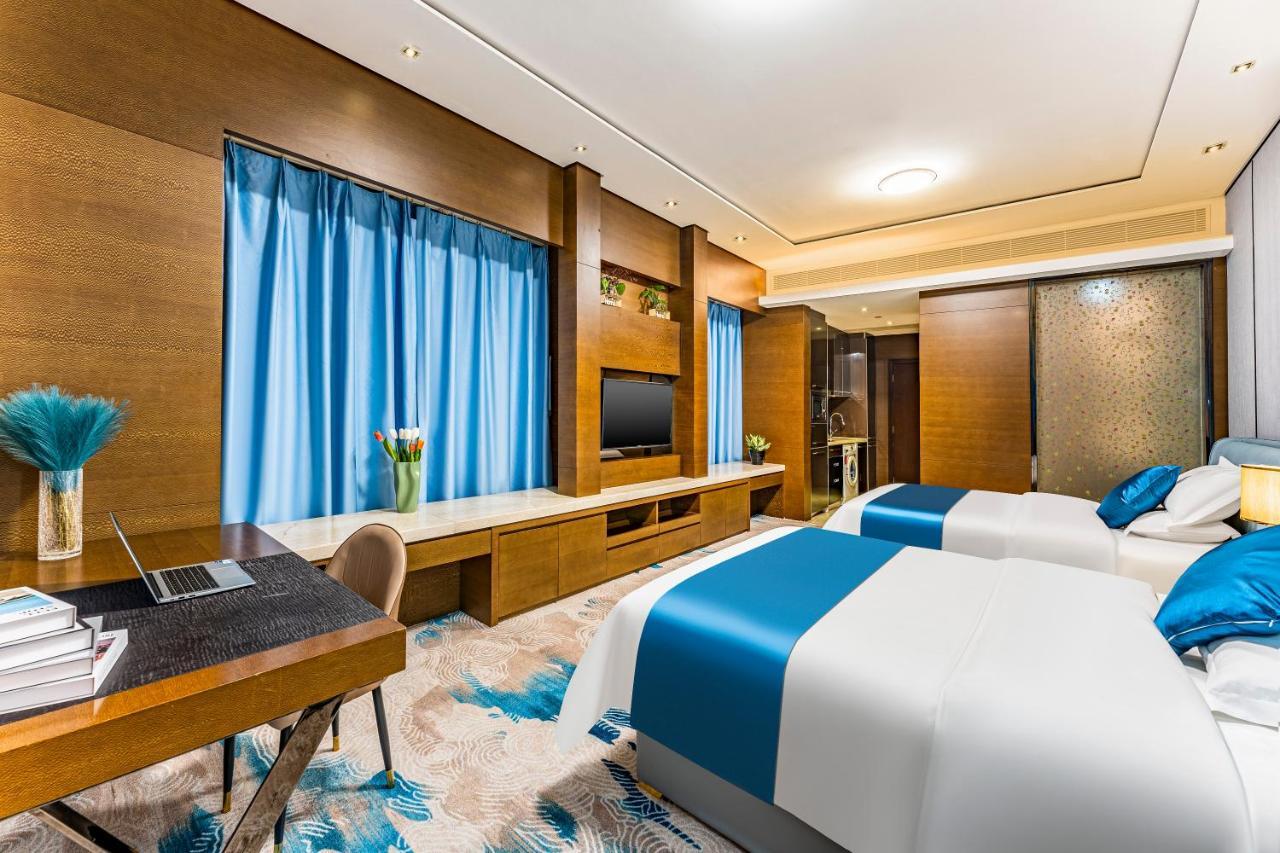 Qingman Apartment Guangzhou Zhujiang New Town East Railway Station Branch Exterior photo